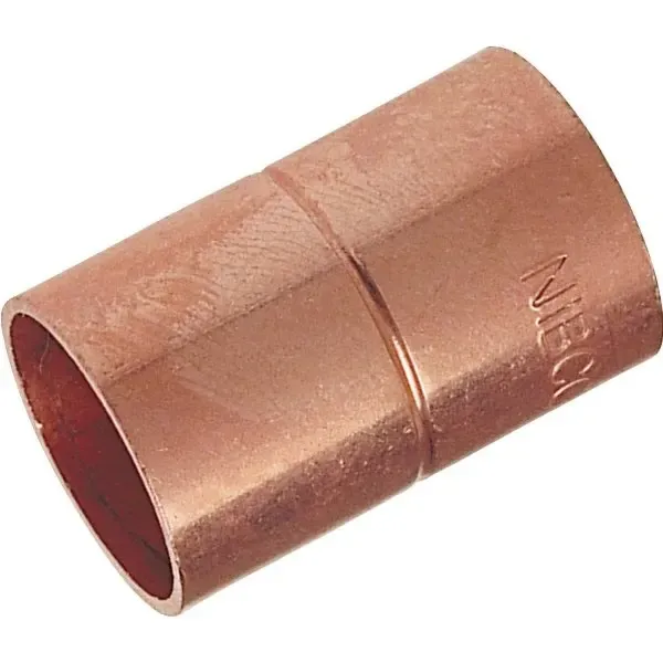 NIBCO 600RS 5/8" CxC Roll-Stop Coupling Wrot Copper