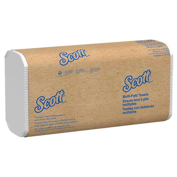 Scott Absorbency Multi-Fold Paper Towels, 16 Packs Case Of 16