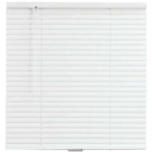 Champion 1 In. Aluminum 23 In. X 72 In. Room Darkening Blind, White
