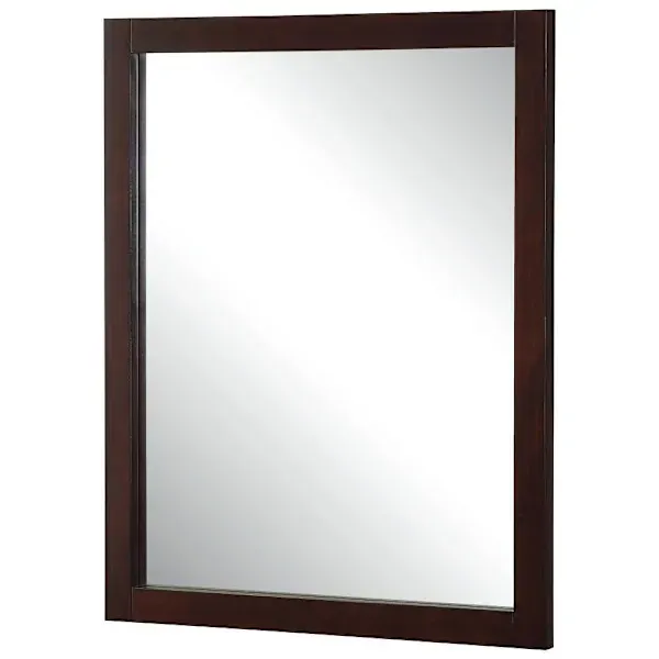 Seasons 30x36 In. Espresso Wood Framed Vanity Mirror
