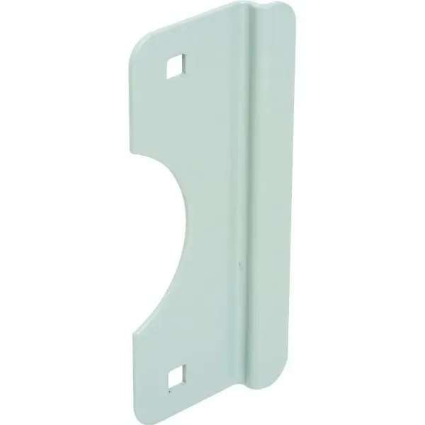 2-5/8 X 6 In Steel Out-Swinging Door Latch Protector (Gray)
