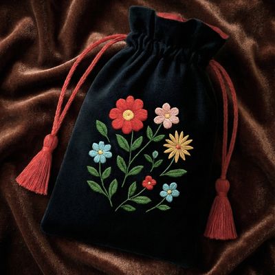 Secret Garden Tarot Pouch