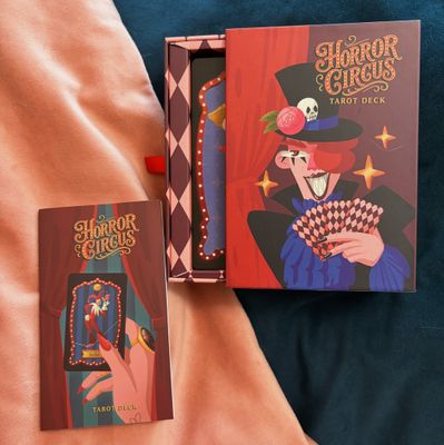 Horror Circus Rider–Waite Tarot Deck | Una in Space