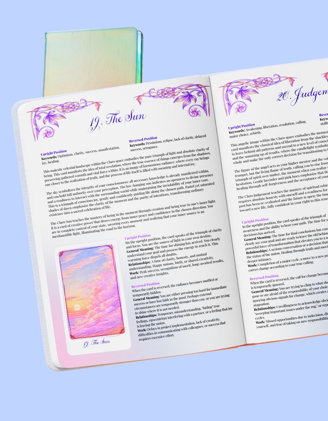 Claro Tarot Book