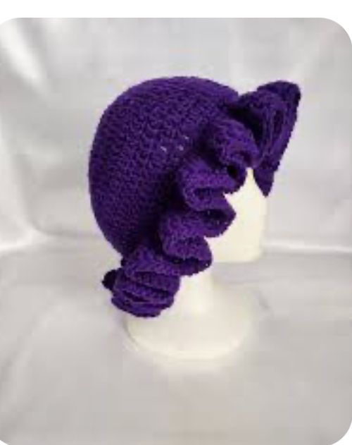 Ruffle hat