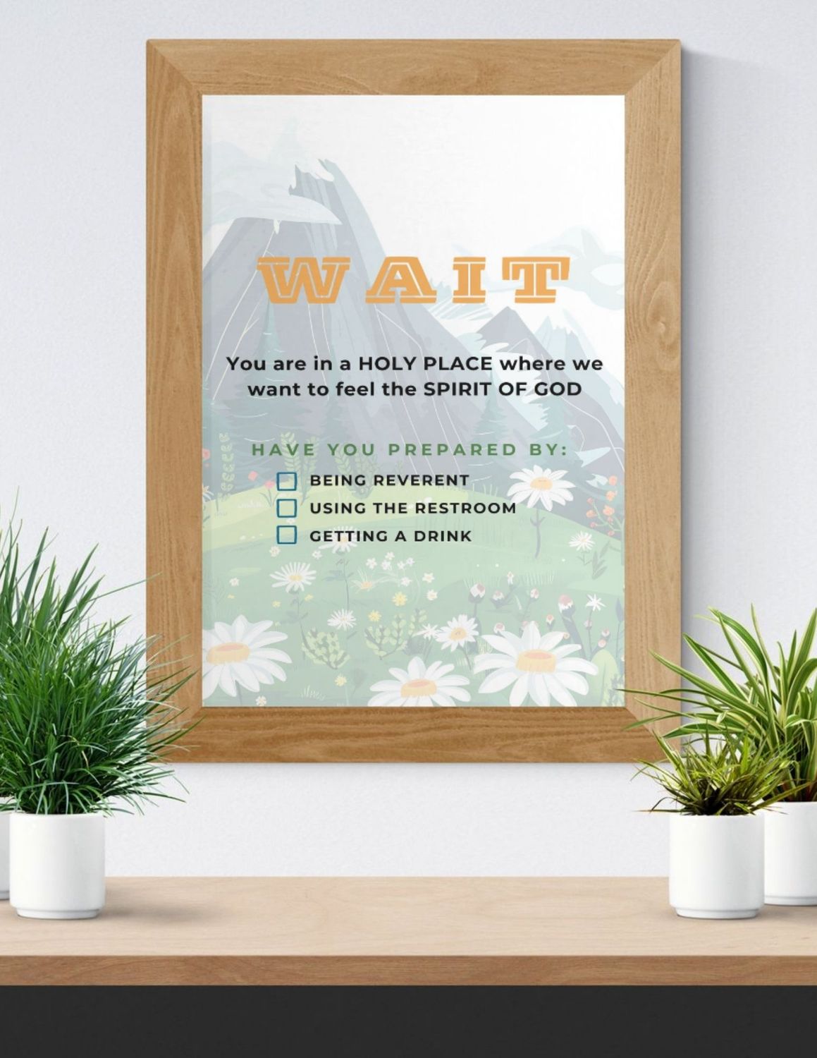 Reverence Sign