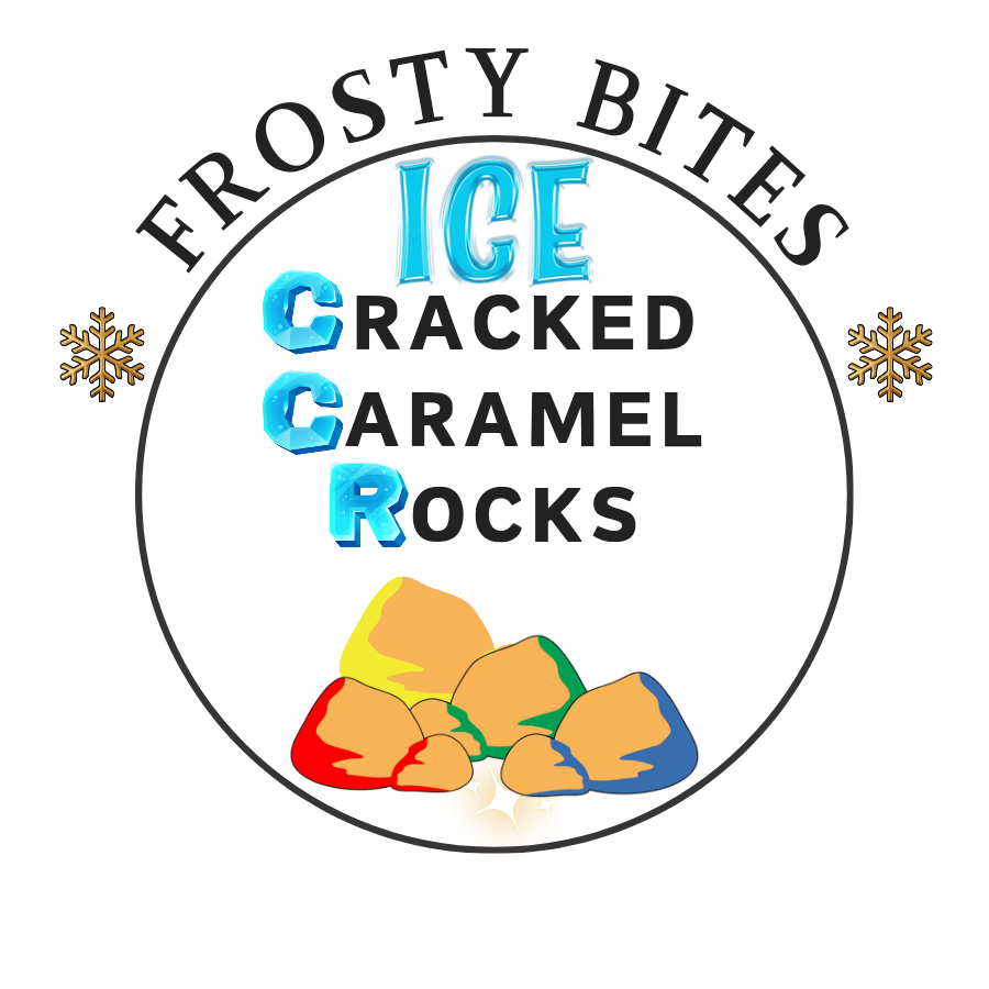 Ice Cracked Caramel Rocks