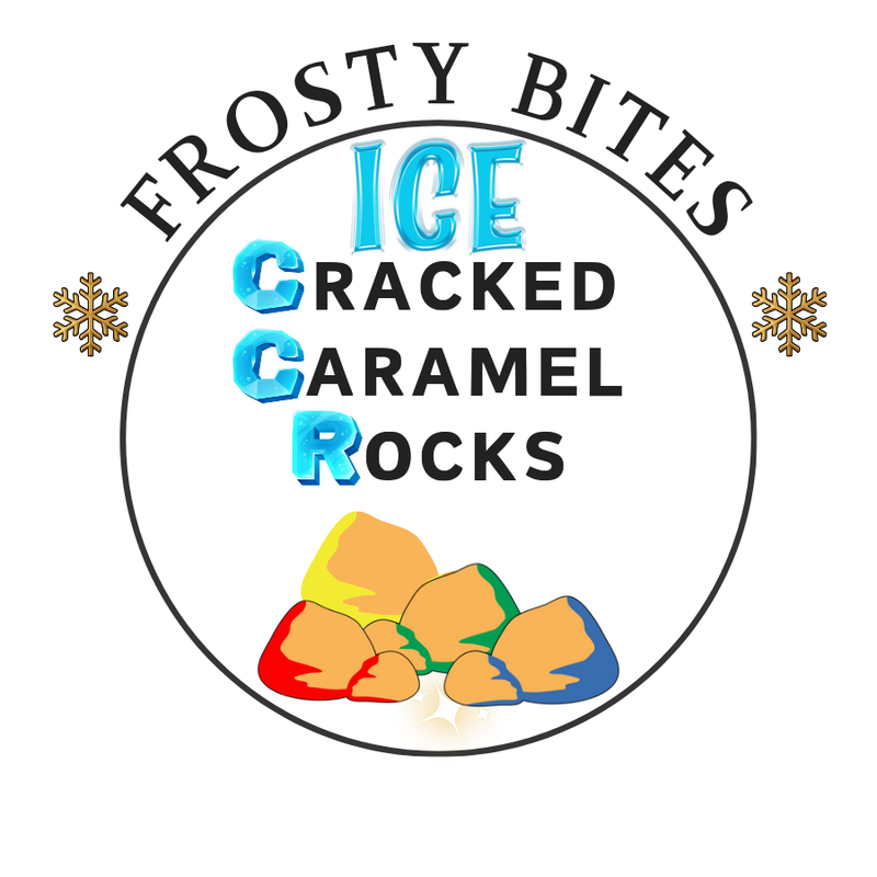 Ice Cracked Caramel Rocks