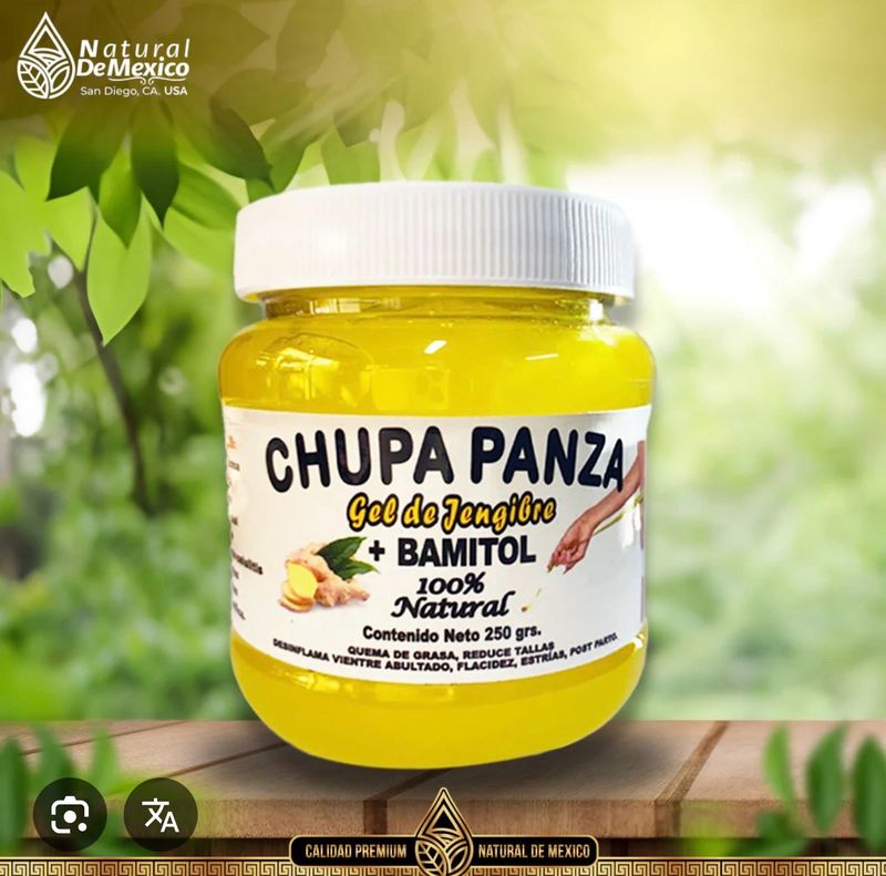 CHUPA PANZA (SUCKED IN BELLY) GEL FOR BELLY FAT Dissolving!!  