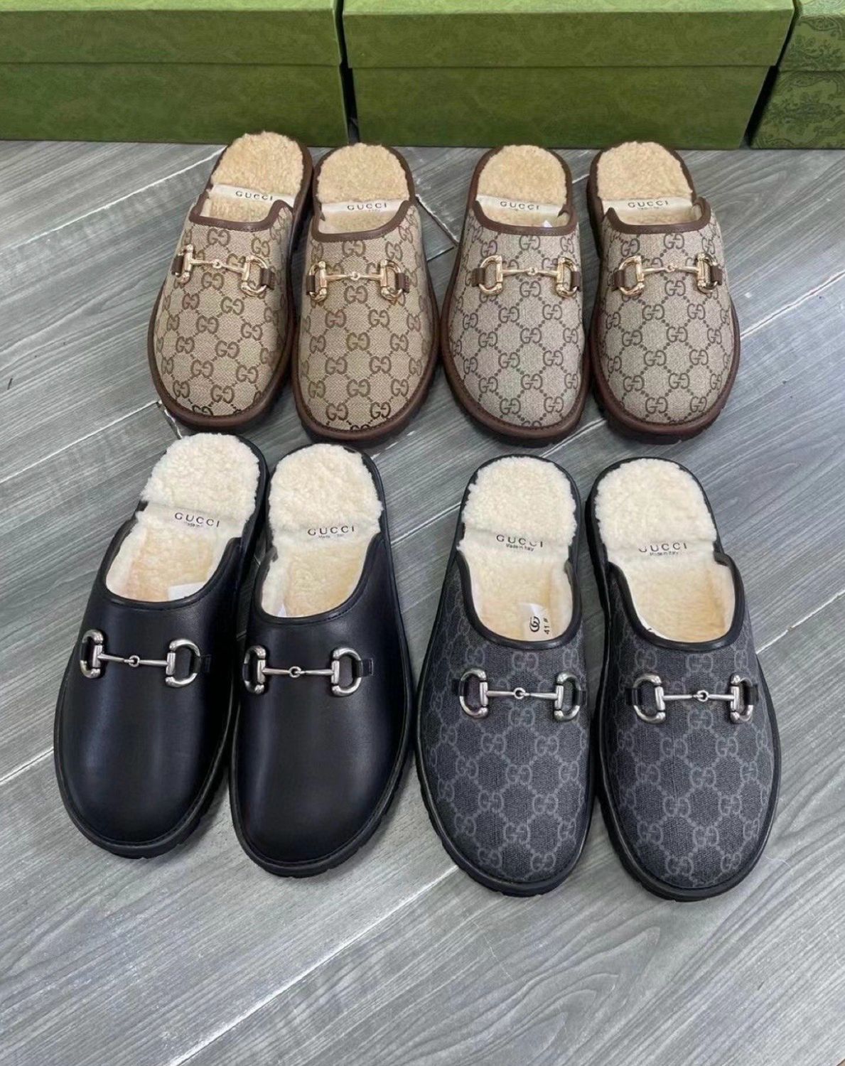 GUCCI HOUSE SLIPPERS 