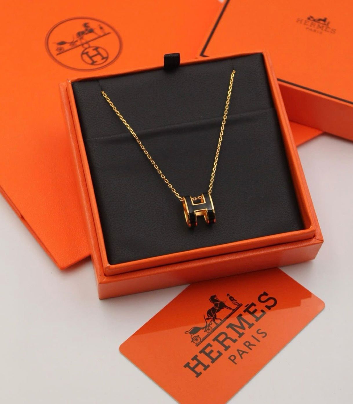 Hermes necklace 