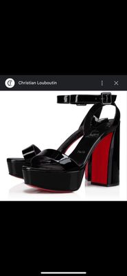 NEW CHRISTIAN LOUBOUTIN HEELS 8.5 