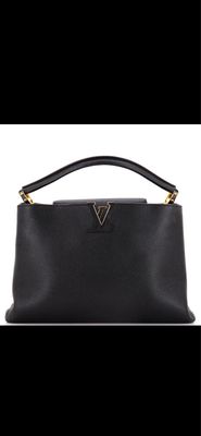 AUTHENTIC LOUIS VUITTON (TAURILLON CAPUCINES MM BAG)