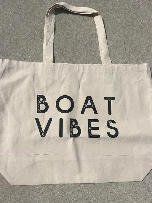 "Boat Vibes" Tote