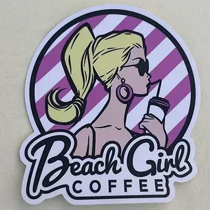 Barbie's a Beach Girl Sticker