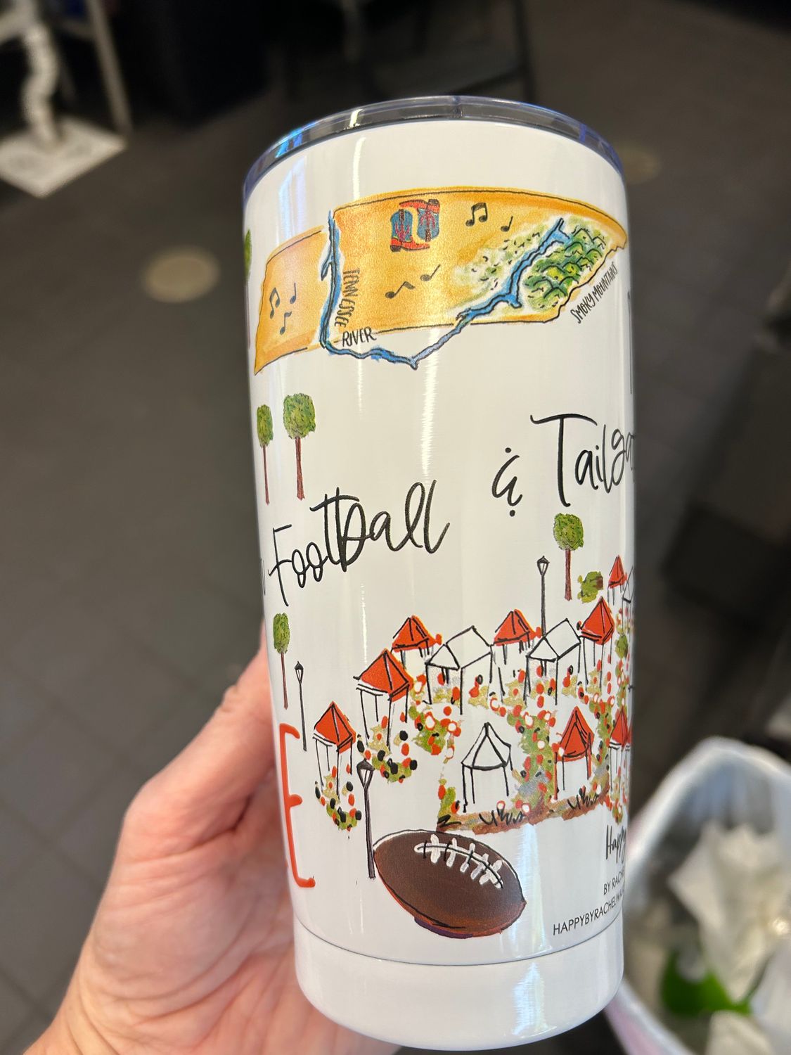 Football Tumbler