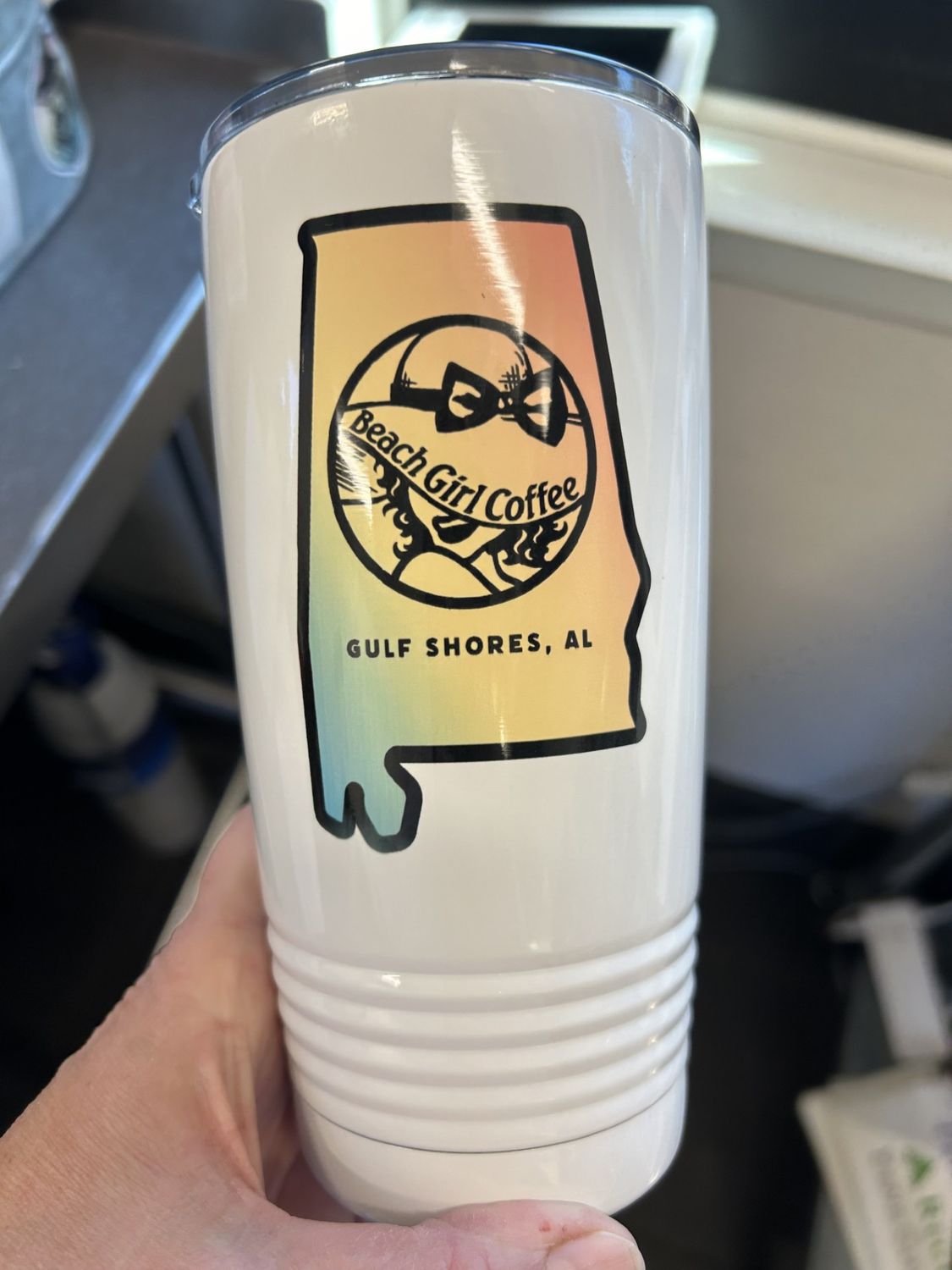 Beach Girl Coffee Tumbler