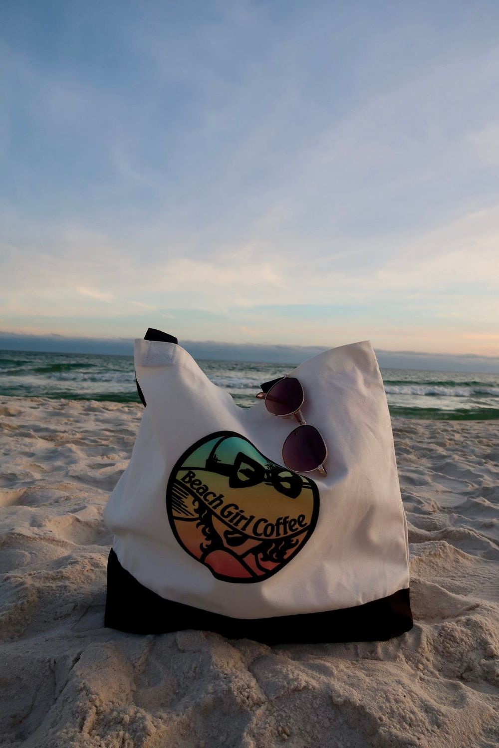 Beach Girl Logo Tote