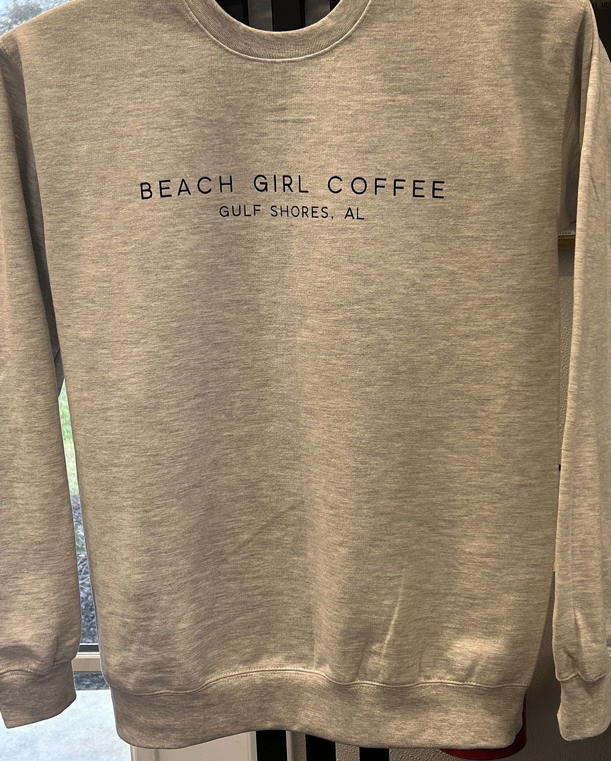 Beach Girl Coffee Sweatshirt