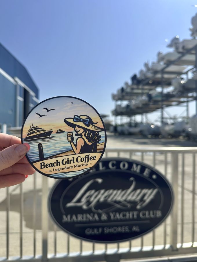 Legendary Marina Sticker