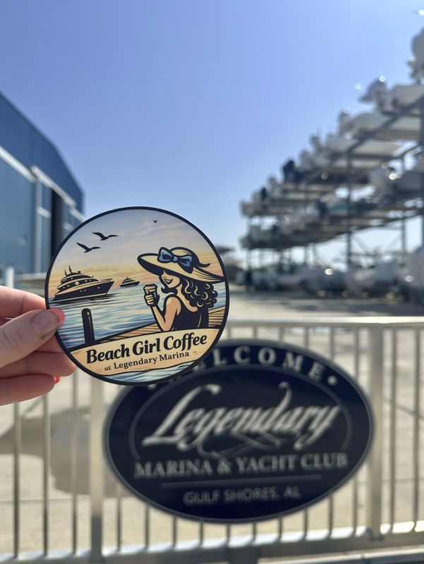 Legendary Marina Sticker