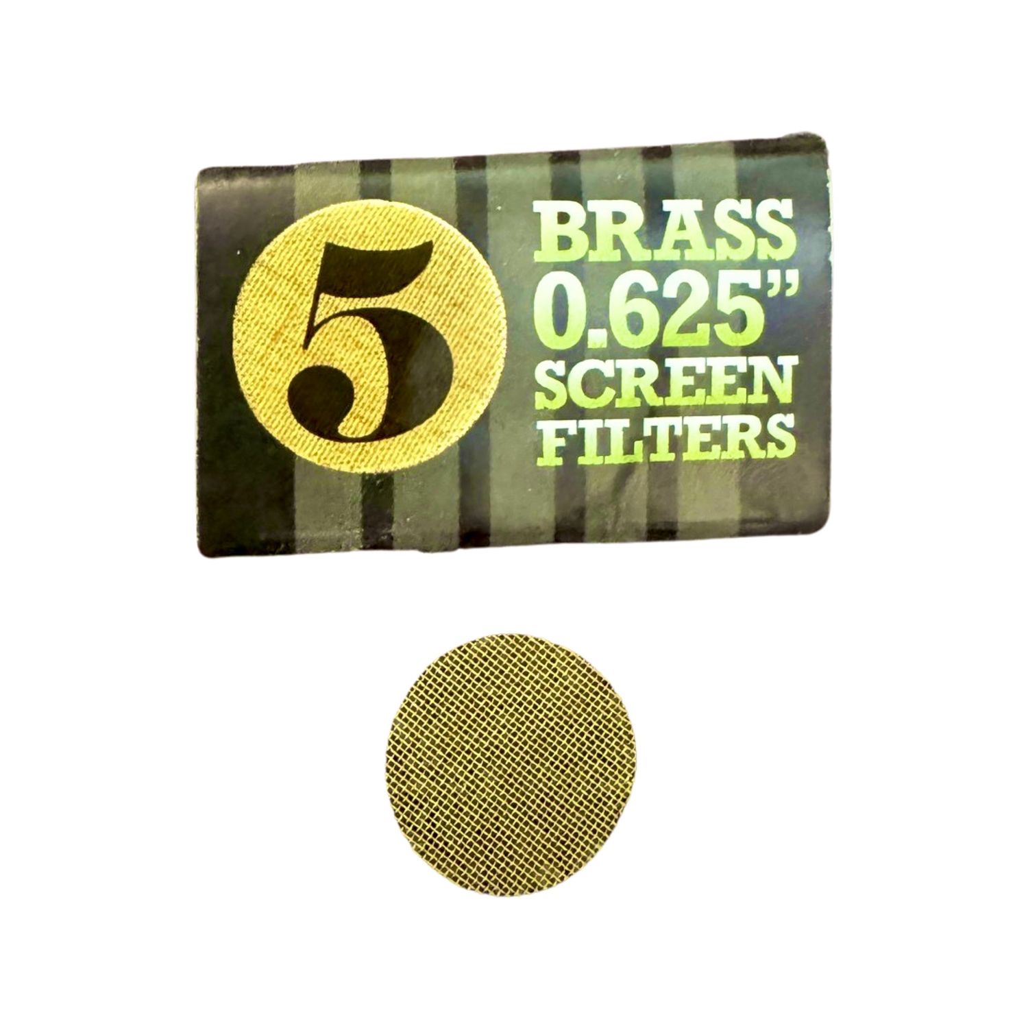 Brass Pipe Screens (5 Pack), Size: 0.625