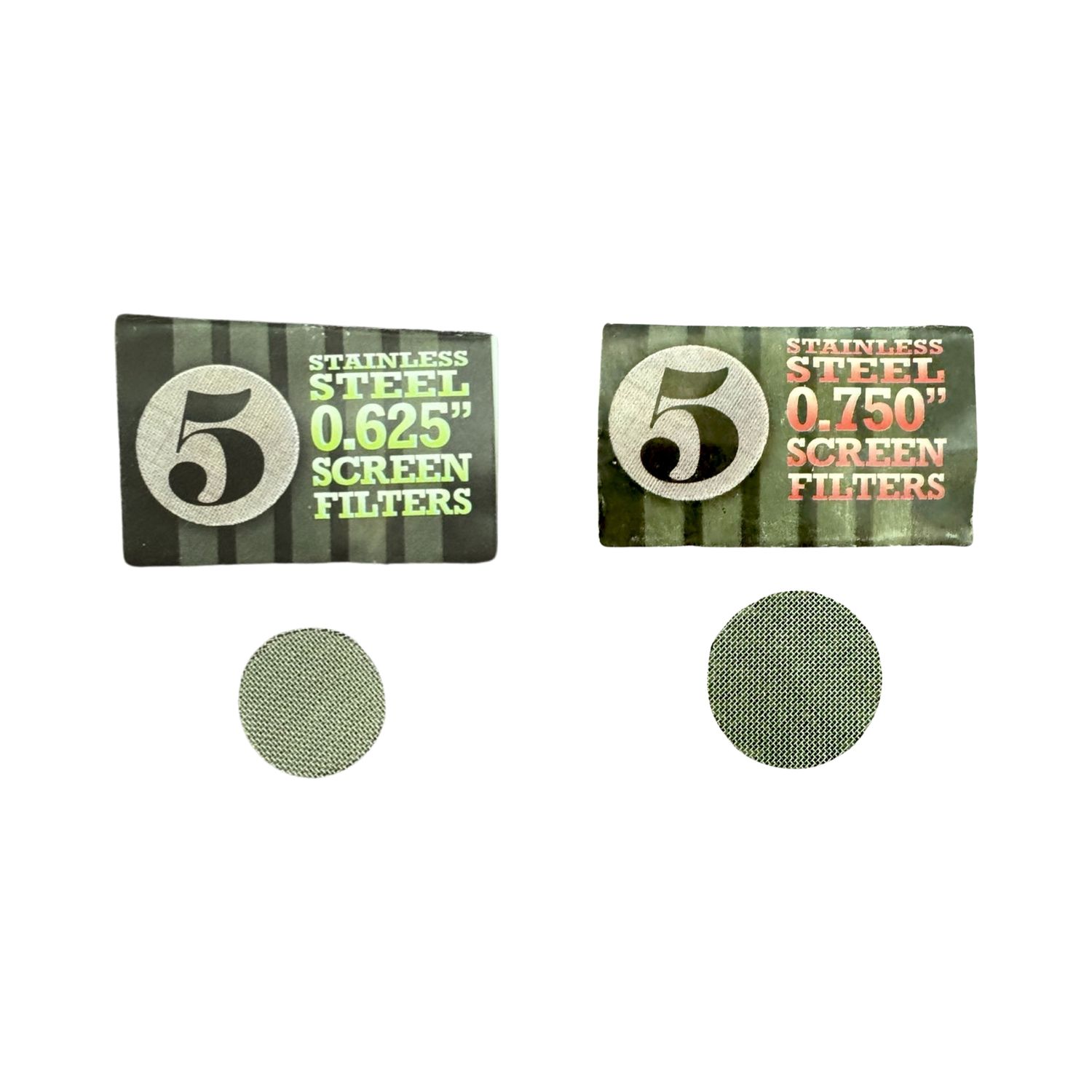 Stainless Steel Pipe  Screens (5 Pack)
