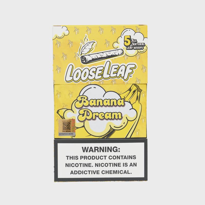 Loose Leaf All Natural Wraps 5ct - Banana Dream