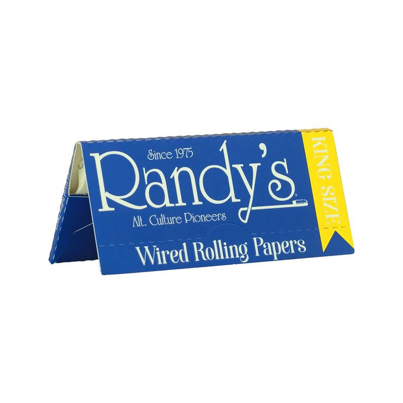 Randy's Classic Gold King Size Wired Rolling Papers