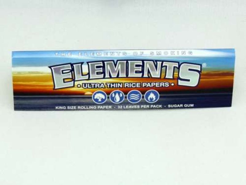 Elements Ultra Thin Rice King Size Rolling Paper