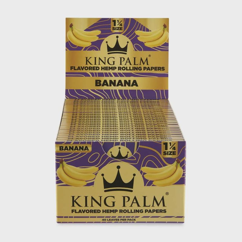 King Palm 1 1/4 Hemp Rolling Papers