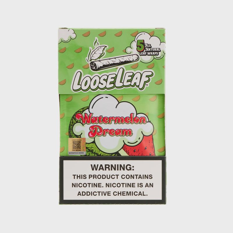 Loose Leaf All Natural Wraps 5ct - Watermelon Dream