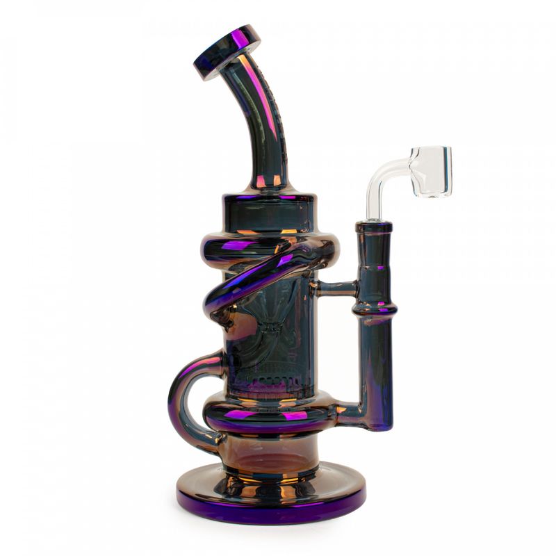 RED EYE TEK© 9.5" Terminator Glitch Klein Concentrate Recycler