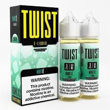 Twist 120ml E-liquid - Mint 0