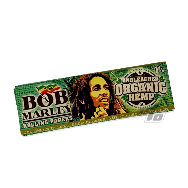 Bob Marley 1 1/4 Organic Unbleached Rolling Papers