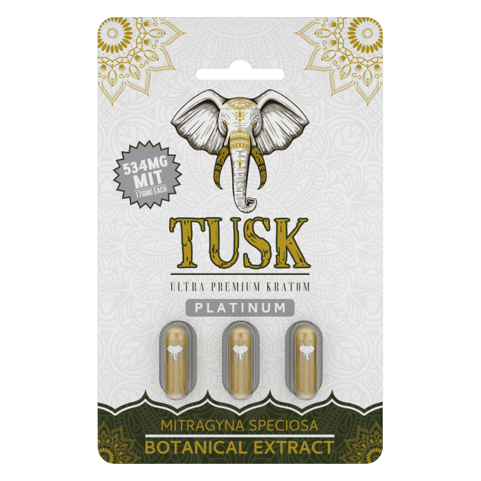 Tusk Platinum 3ct Capsules - 534mg
