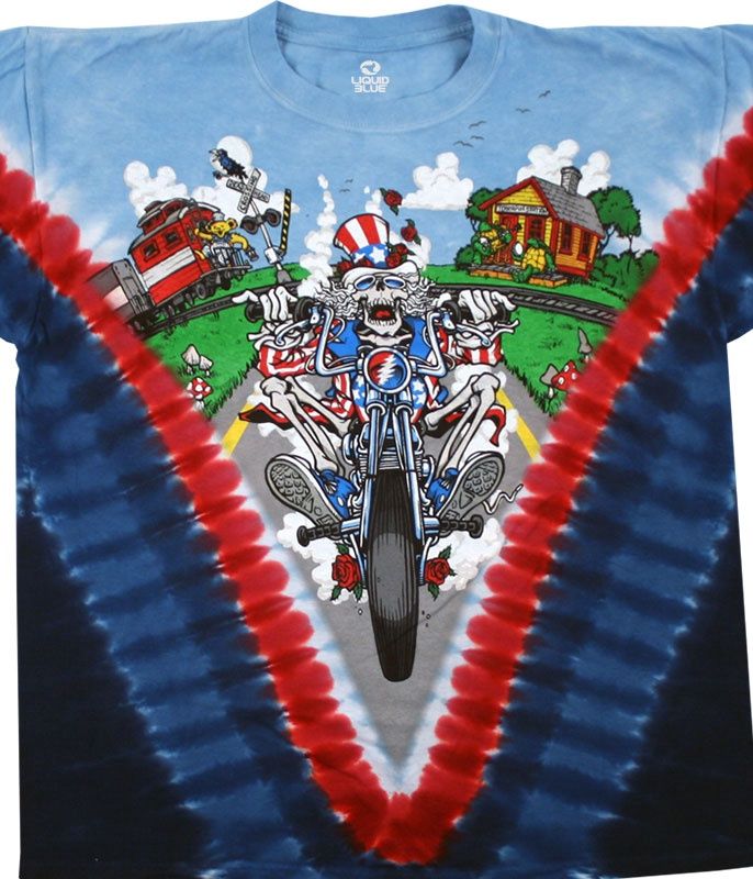 Grateful Dead Moto Sam Tie-Dye T-Shirt