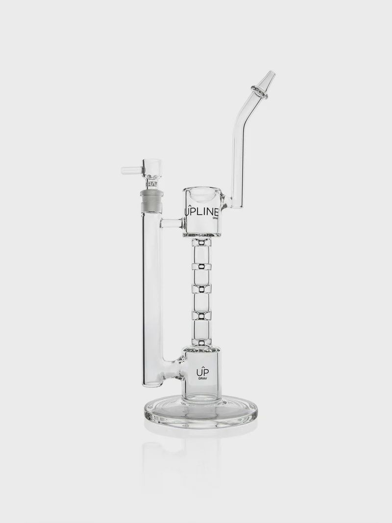 GRAV® Upline Water Pipe, Color: Clear