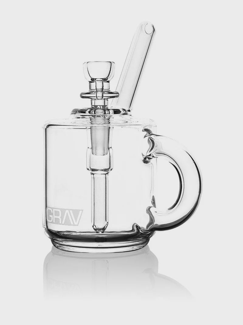 GRAV® Coffee Mug Pocket Bubbler, Color: Clear