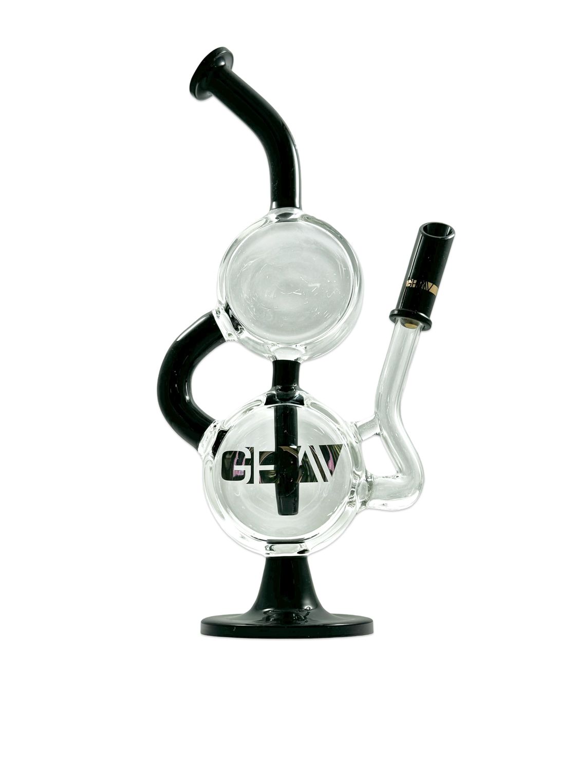 GRAV® Gold Double Coin Recycler, Color: Black