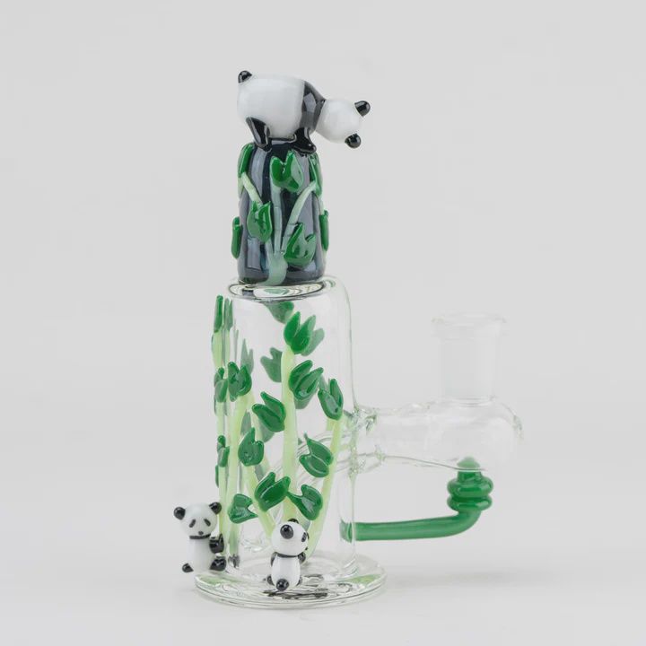 Climbing Pandas Mini Rig by Empire Glassworks