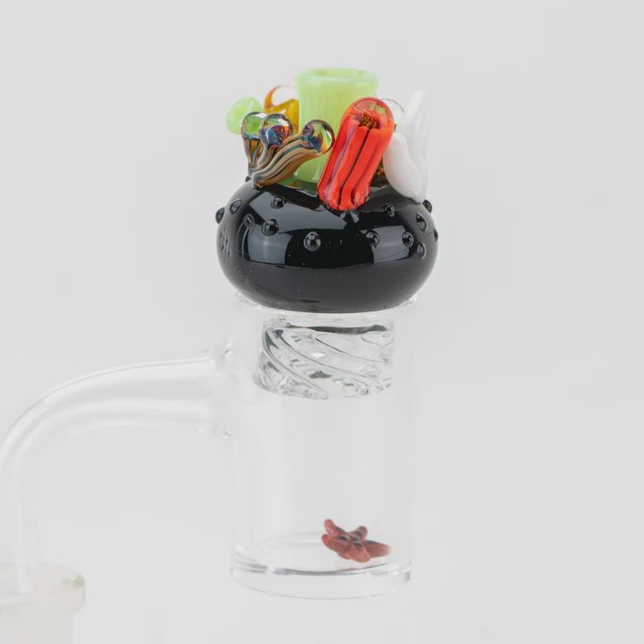 Coral Reef Spinner Cap by Empire Glassworks