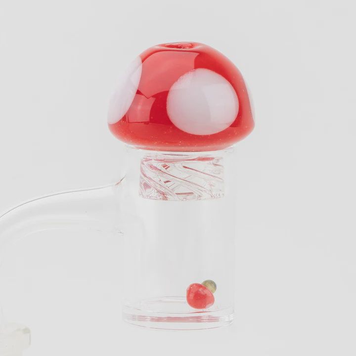 Mushroom Spinner Cap by Empire Glassworks