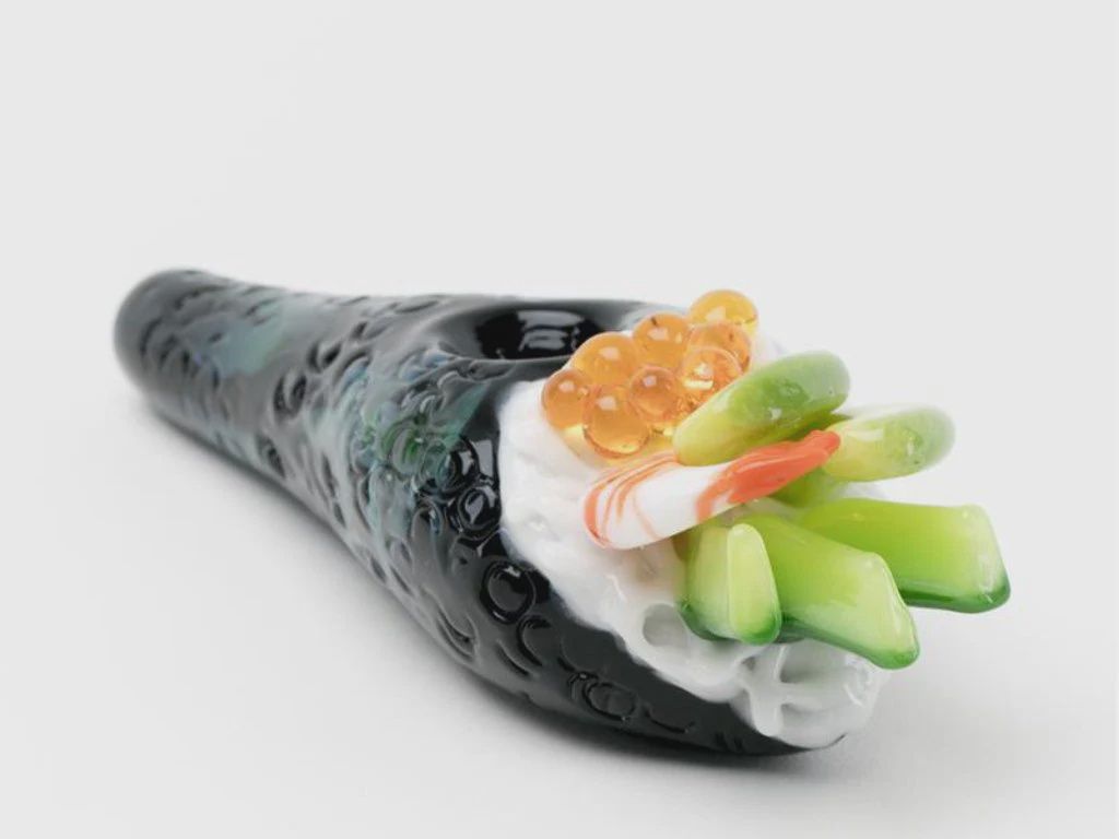 Shrimp Handroll by Empire Glassworks