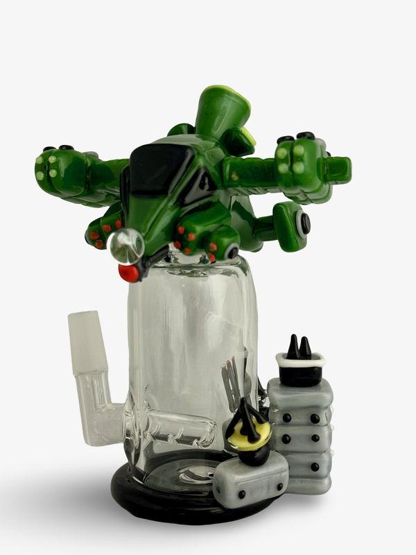 Tiered Gun Ship Rig by Empire Glassworks