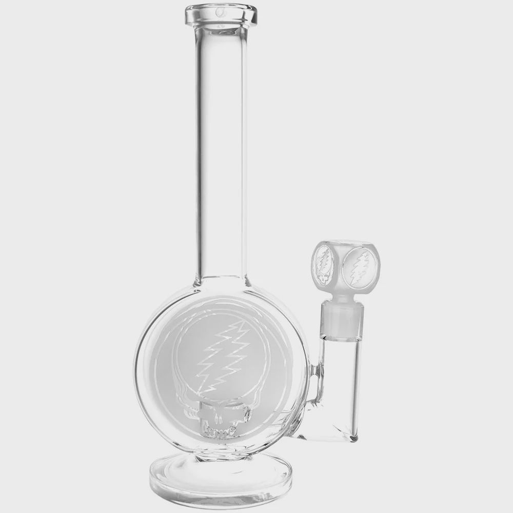 Grateful Dead x Pulsar - Round Steal Your Face Chugger Waterpipe
