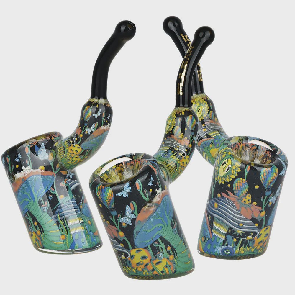Pulsar Inside Print Sherlock 4" Hand Pipe