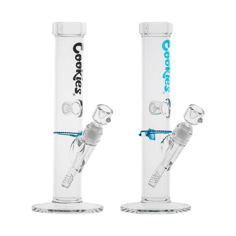 COOKIES Original Straight Tube 13.25" Water Pipe