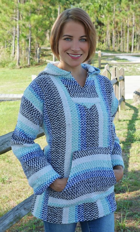 Baja Joe Mexican Hoodie -  Pastel Pistachio