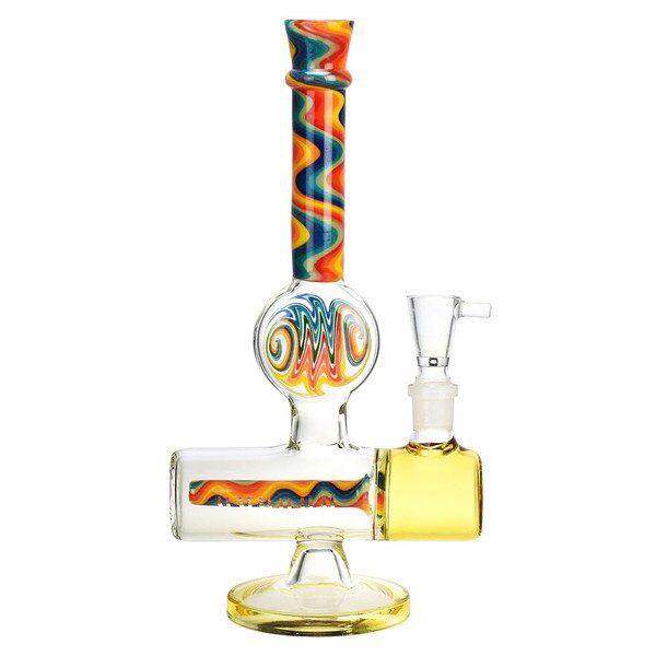 Endless Rainbow Inline Perc 9" Waterpipe